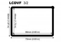 Kinotehnik LCDVFSF32 Mounting-Rahmen
