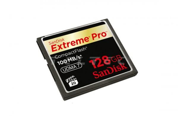 SanDisk Compact Flash Extreme Pro 128 GB 160MB/s