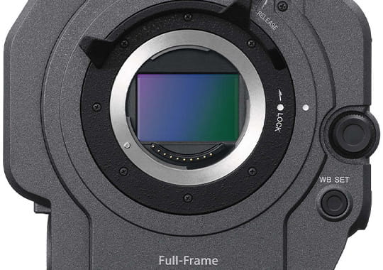Sony PXW-FX9 Sensor und Sony E-Objektivanschluss