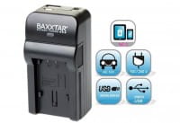 Baxxtar RAZER 600 II Ladegerät f. Canon LP-E Akkus Baxxtar RAZER 600 II Ladegerät f. Canon LP-E Akkus