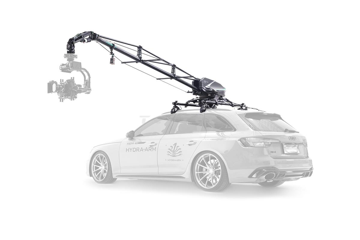 Tilta Hydra Arm Mini Cinema Camera Car Crane Pro Kit, V-Mount