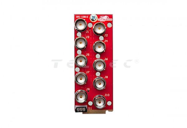 Decimator Design openGear Backplate DR1-10B1G
