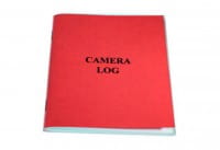 Panavision Kamera Logbuch (Rot)