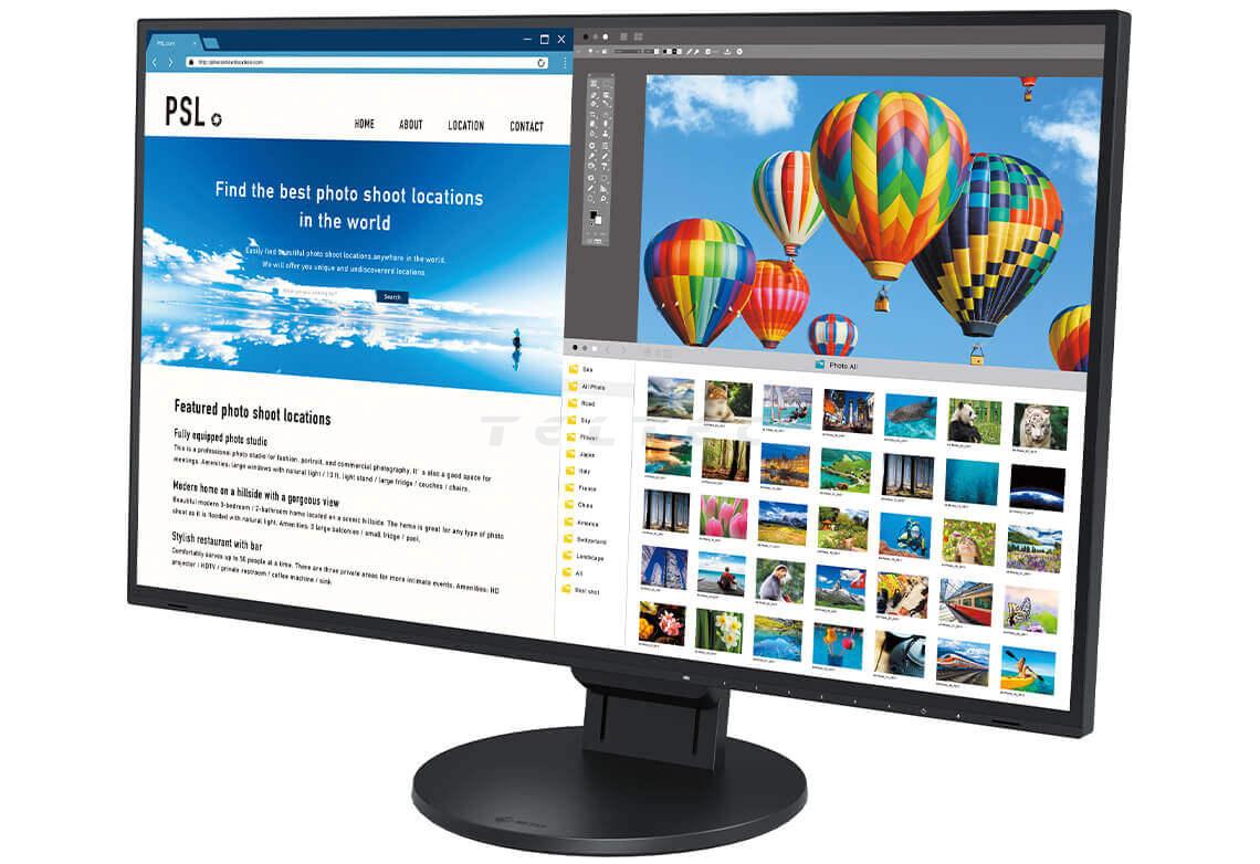 EIZO FlexScan EV2785-BK - Teltec | Video-, Audio- & Studio