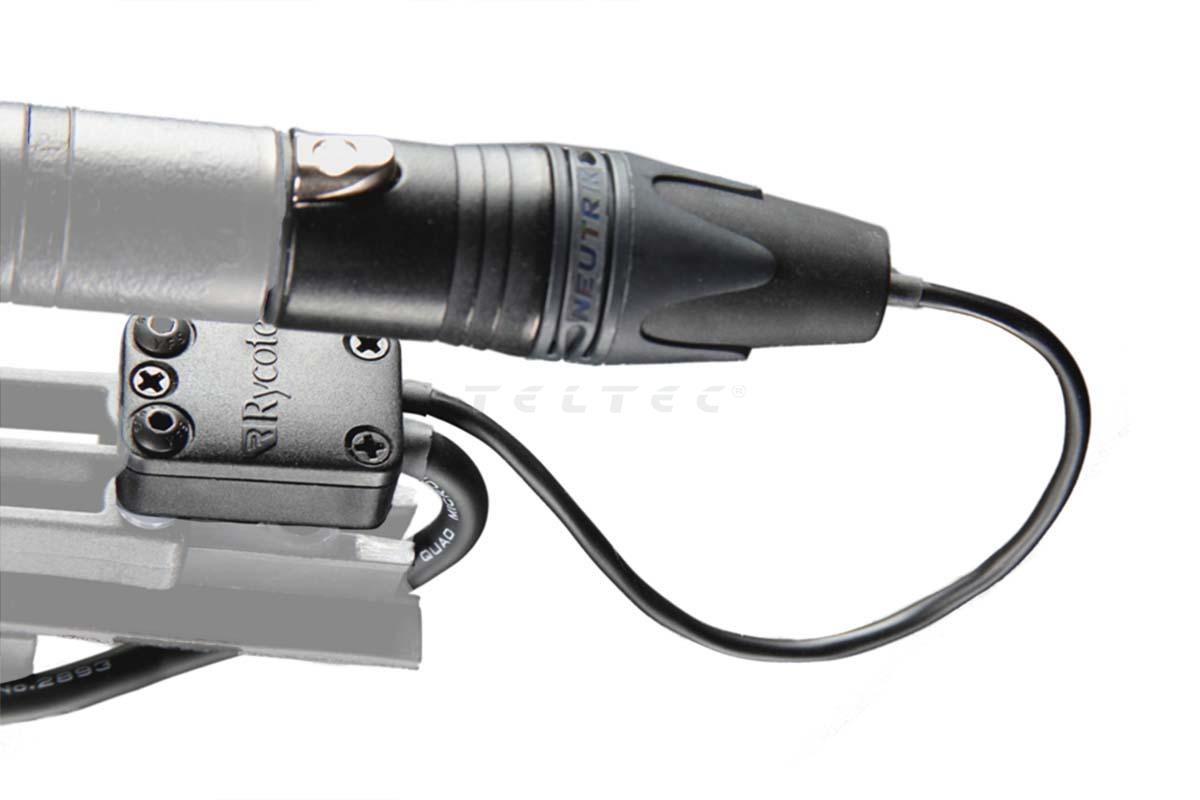 Rycote Connbox CB1 (XLR-3F), Halterungen und Klemmen, Mikrofon-Zubehör /  Windschutz, Ton, Teltec