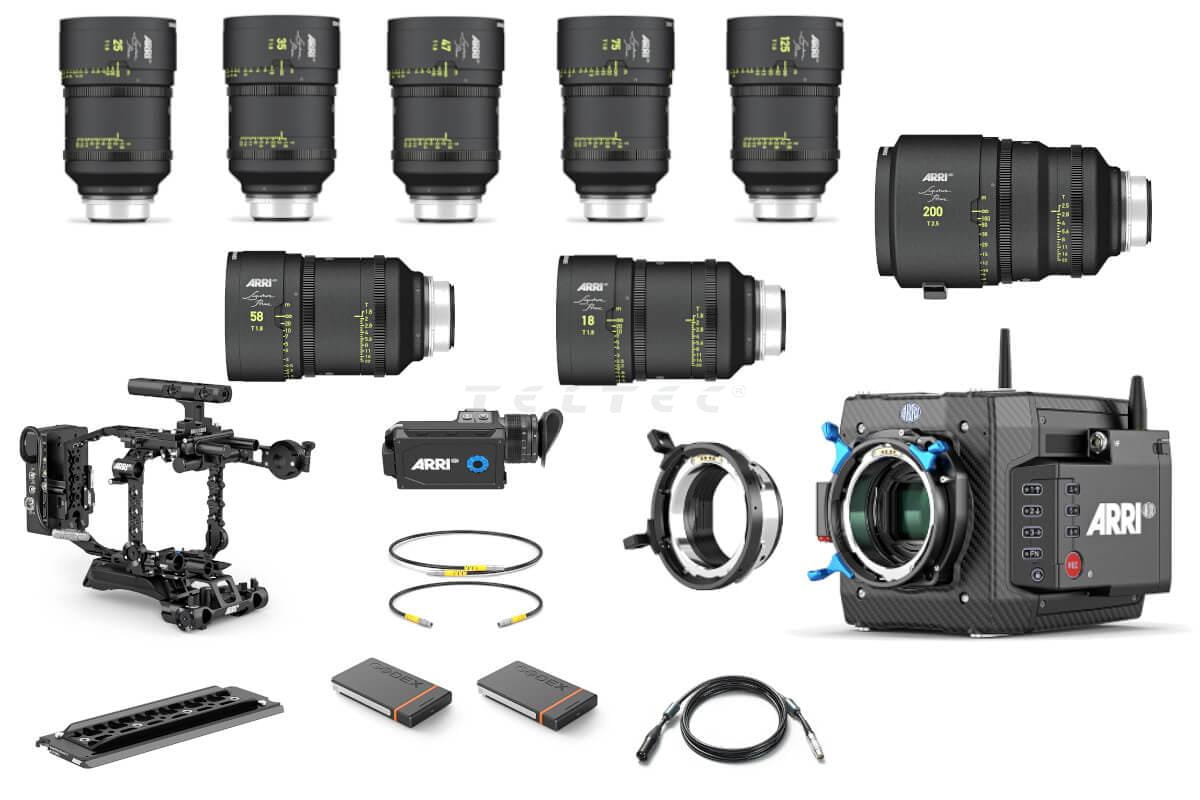 ARRI K0.0048024 8x Signature Primes (M) & ALEXA Mini LF Ready To Shoot ...