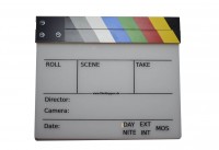 Filmklappe klassisch, color 28 x 23,5 cm