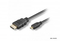 Sommer Cable HDMI male<>HDMI micro male, 1,5m