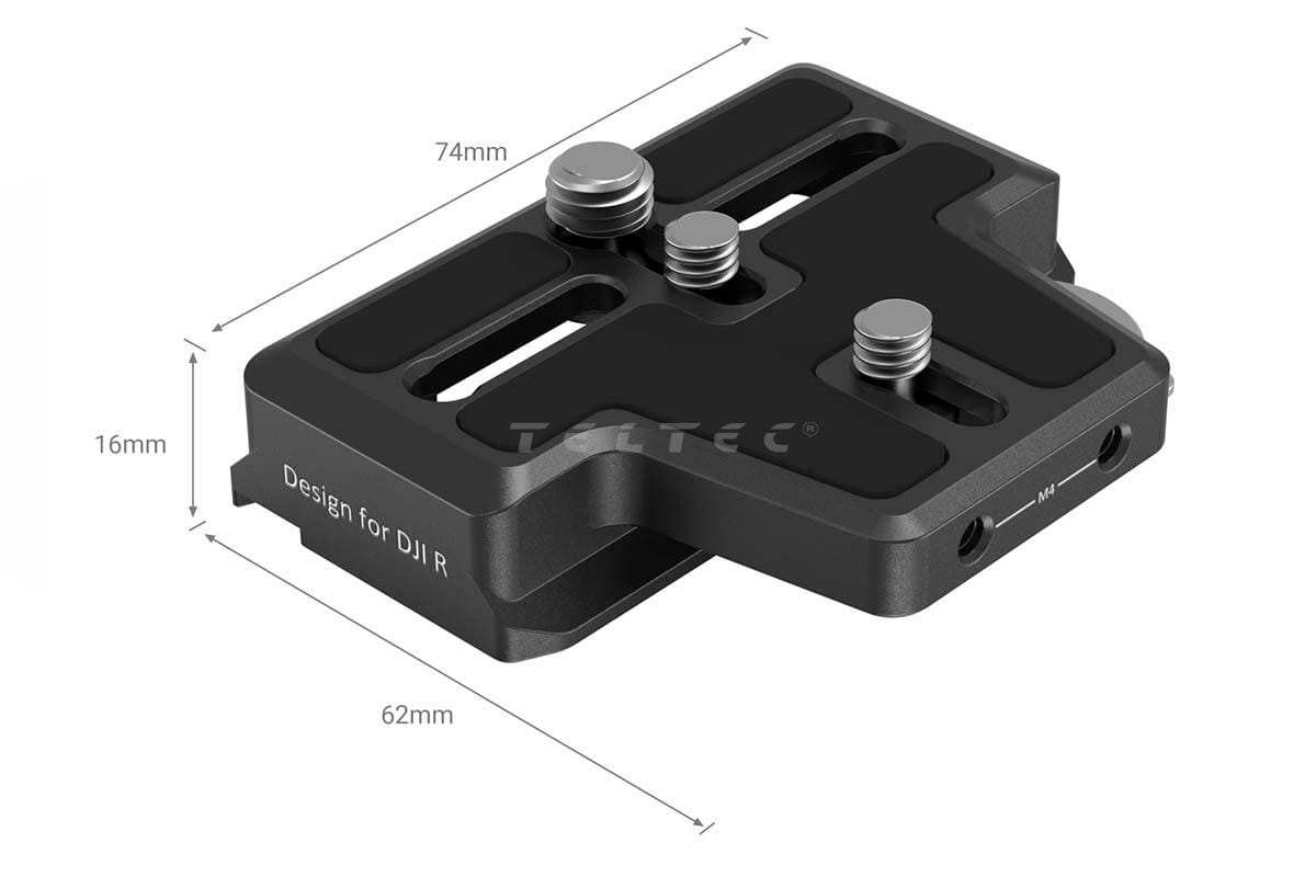 PGYTECH Kamera Schnellwechselplatte Mit Klemme Für DJI Ronin Stabilisator Arca Swiss Schnellwechselplatte Kompatibel With Dji Rs3 Minidji Rs 3 Prors 3rs 2dji Rsc 2