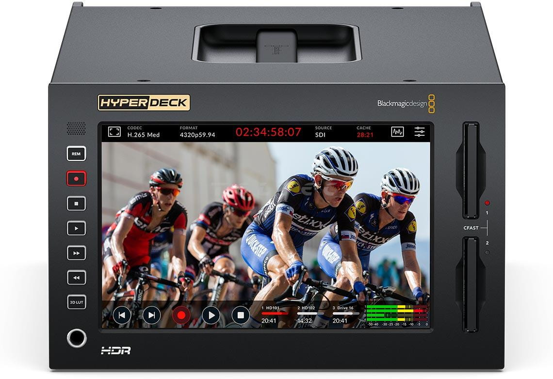 Blackmagic Design HyperDeck Extreme 8K HDR HYPERD/RSTEX8KHDR B&H