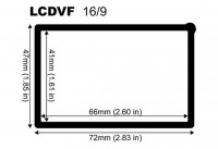 Kinotehnik LCDVFSF169 Mounting-Rahmen