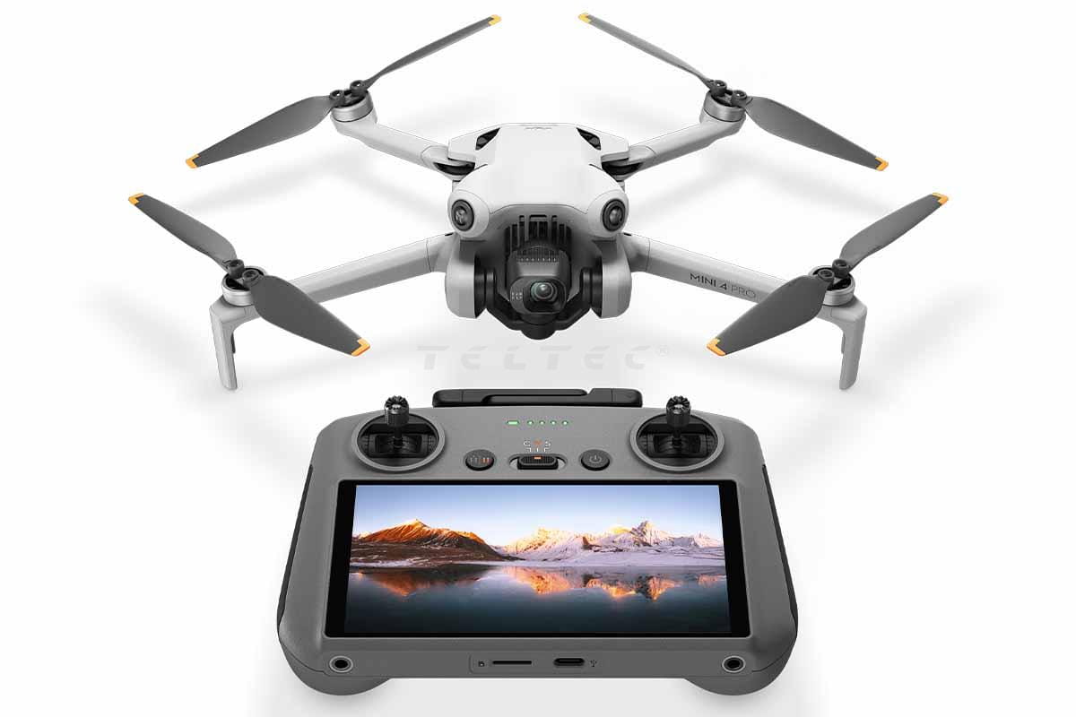 DJI Mini 4 Pro Fly More Combo (DJI RC 2) | Drohnen | Drohnen & Zubehör |  Kamera- & Produktionstechnik | Teltec | Video-, Audio- & Studio-Equipment | Drohnen