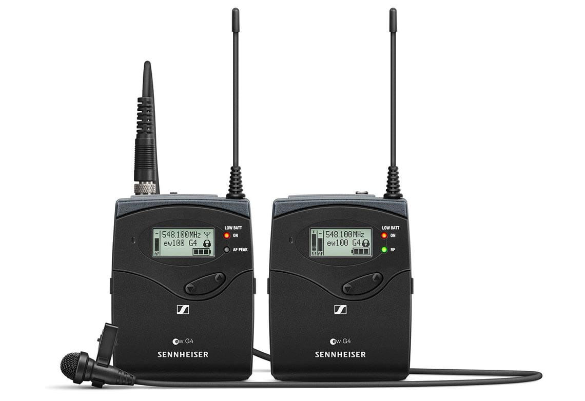 E-Lektron IU-2082HM digital UHF Funkmiktrofon System mit 1x Hand-Mikrofon 1x Headset-Mikrofon drahtlos Set