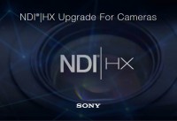 NewTek NDI|HX Sony Upgrade